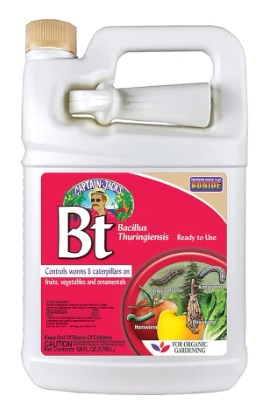 BT Spray for Organic Gardening