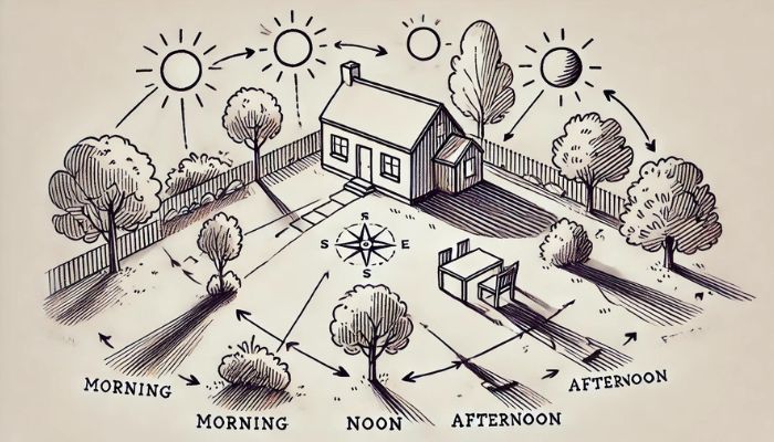 Creating a Sun Map for Your Garden